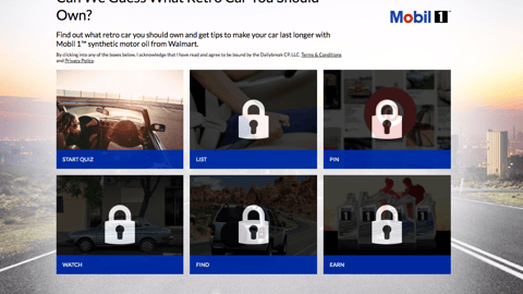 Mobil 1 Walmart DailyBreak.com Content